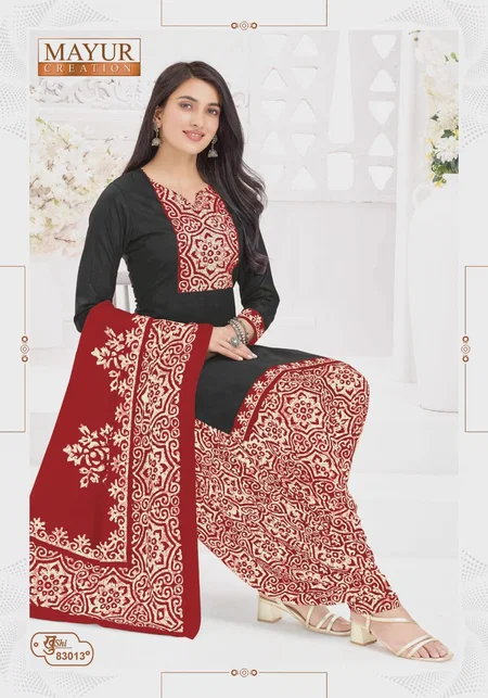 Khushi Vol 83 By Mayur Cotton Printed Dress Material Exporters In India
